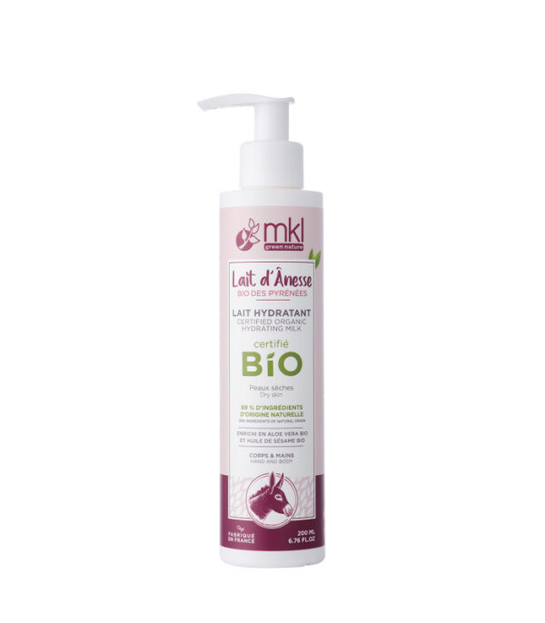 Lait hydratant corps et mains